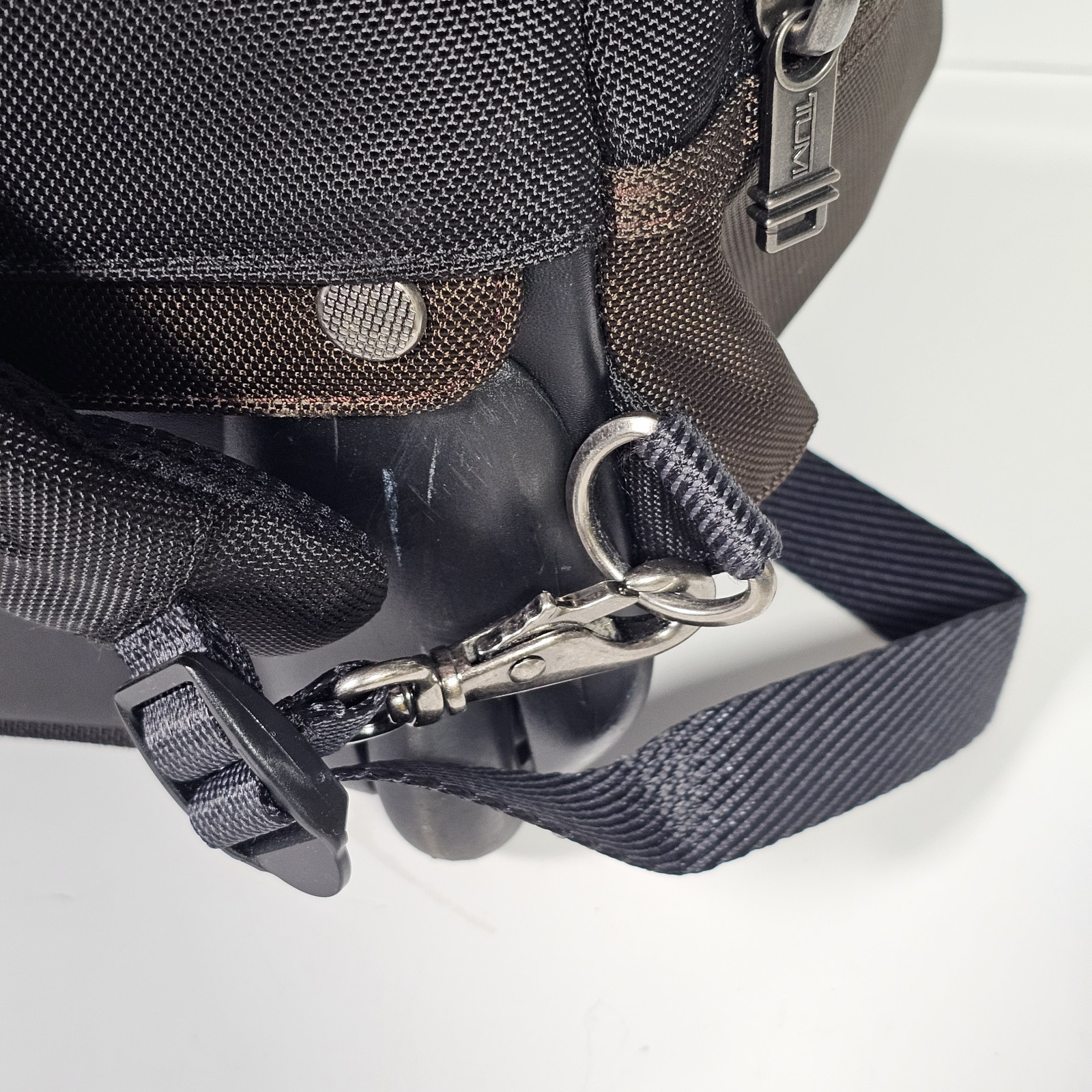 Tumi Peterson Wheeled Carry On Backpack 222473HK2 Black