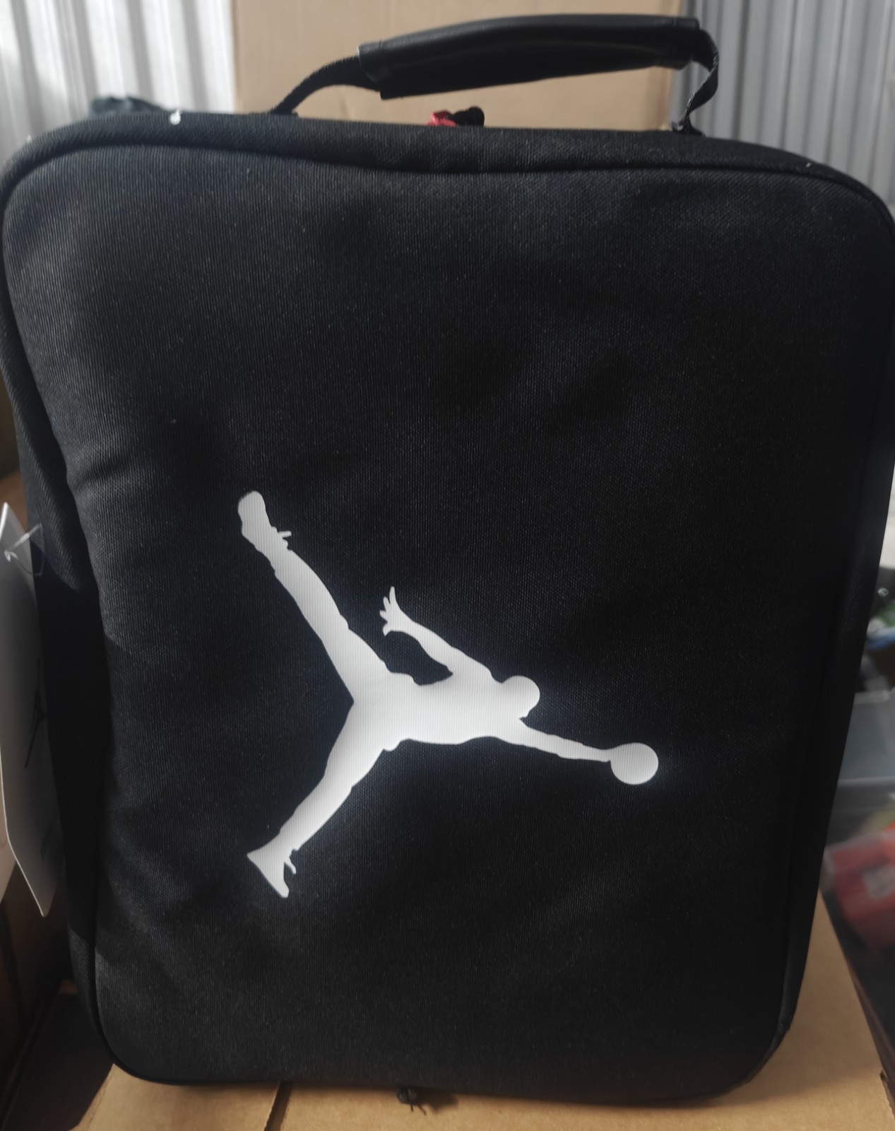 Nike Air Jordan The Collectors Cordura Shoe Box Travel Bag Case Black MA0975-023