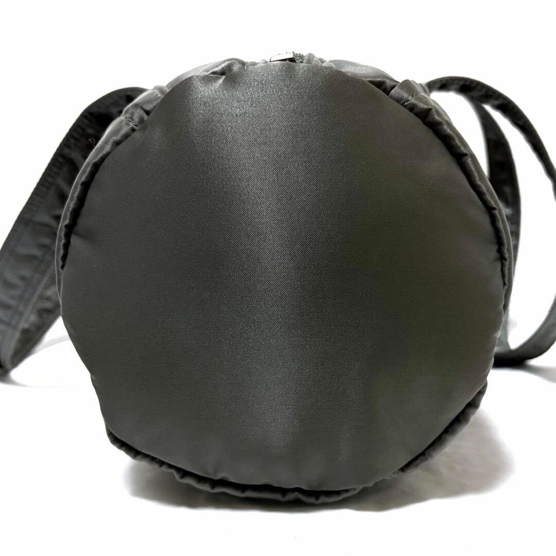 Porter Tanker Gray Mini Boston Duffel Bag L Yoshida Kaban Made in Japan