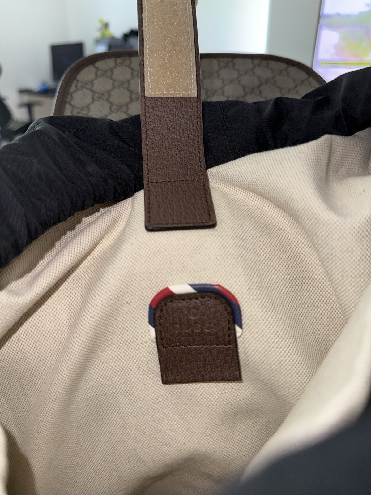 Gucci Dragon Backpack GG Supreme 2018