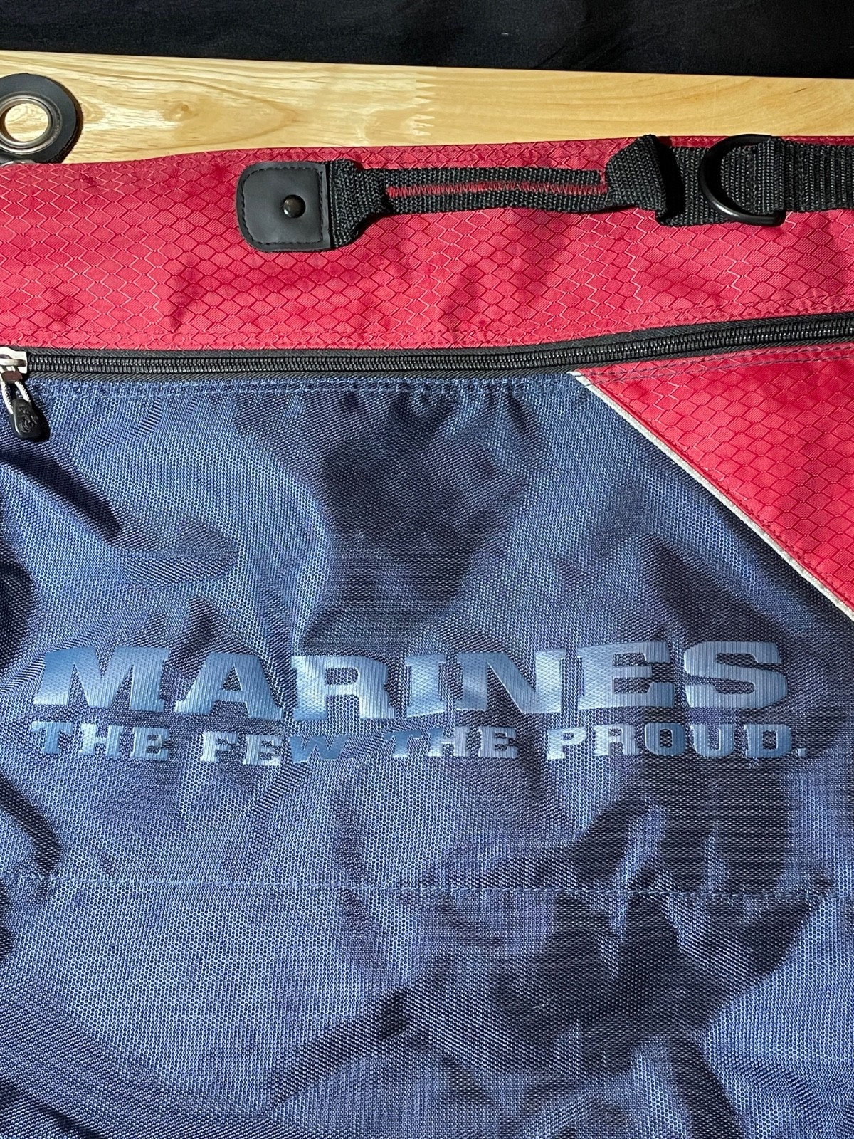 USMC Marines Duffel Bag The Few The Proud Navy Red Eagle Globe Anchor Gym Bag