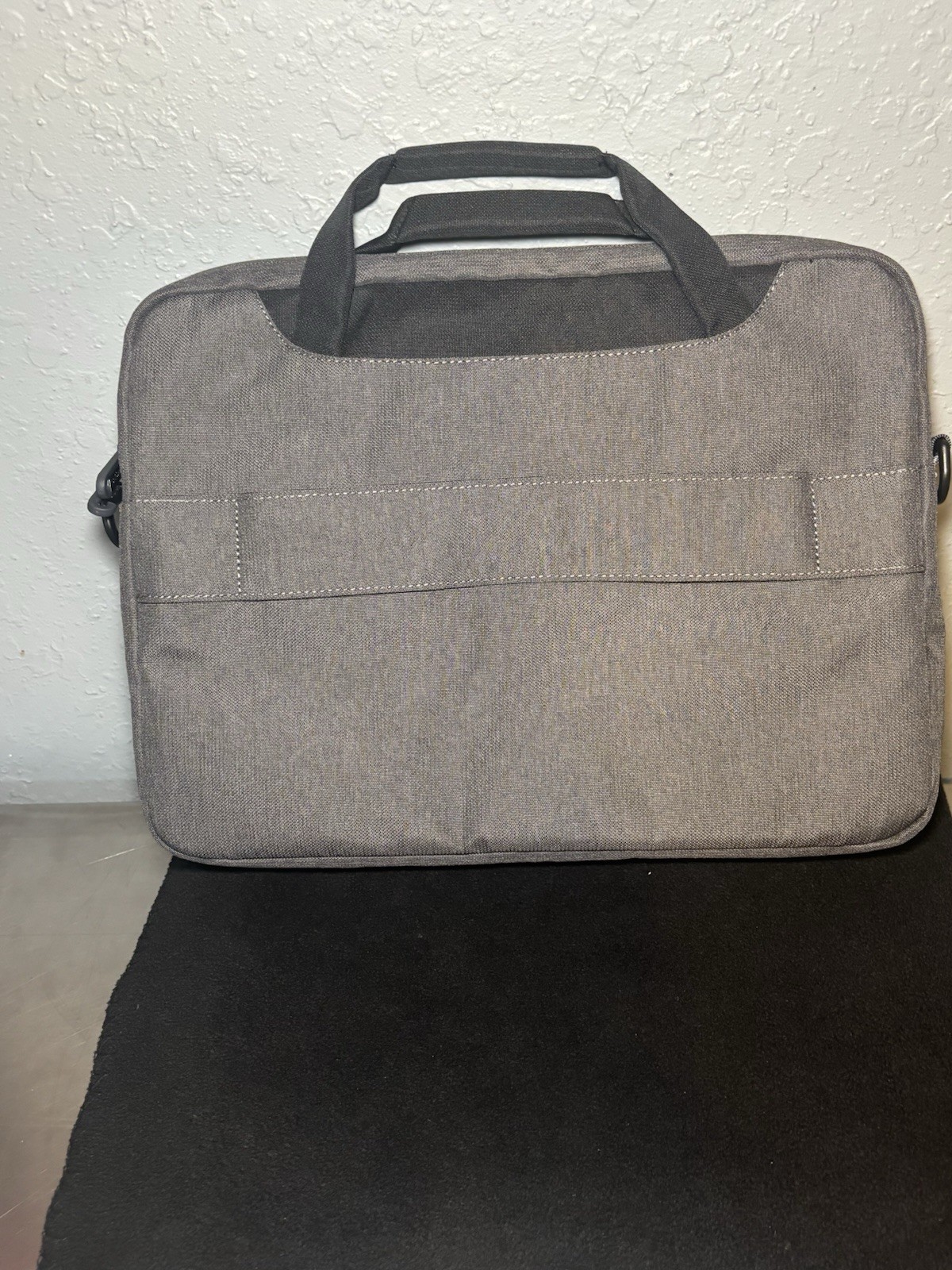 Targus 14″ Laptop Cypress Slim Briefcase with EcoSmart – Gray: Fits Up to 14″