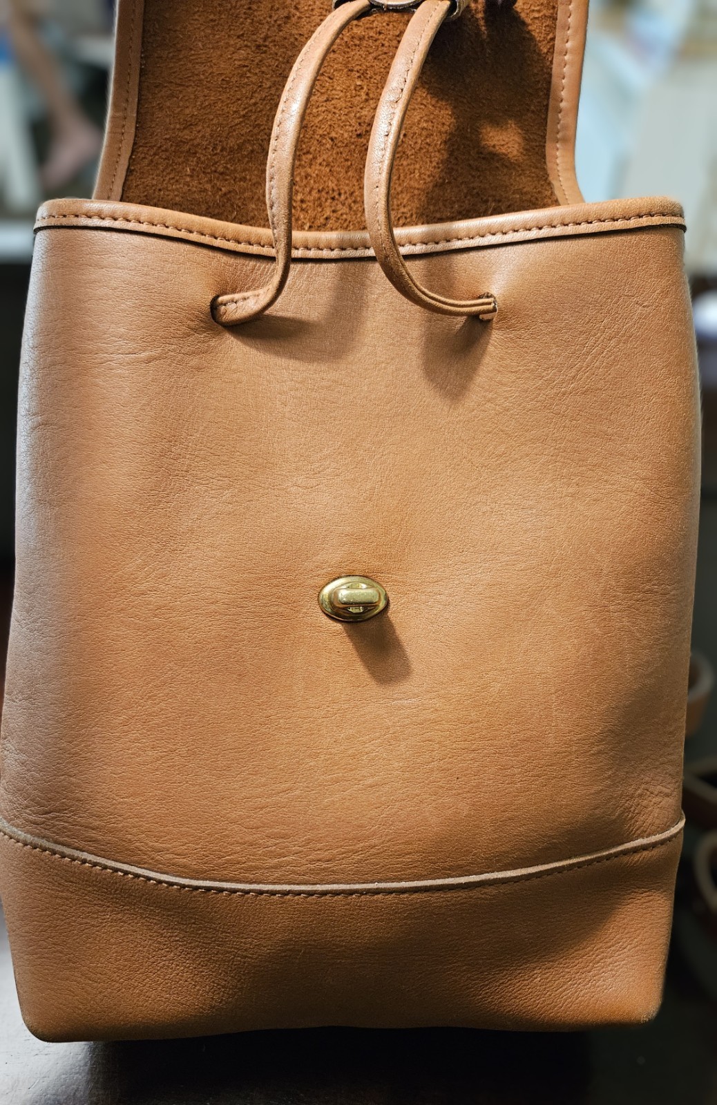 Vintage Coach Bag (1999), Leather, Model 9960