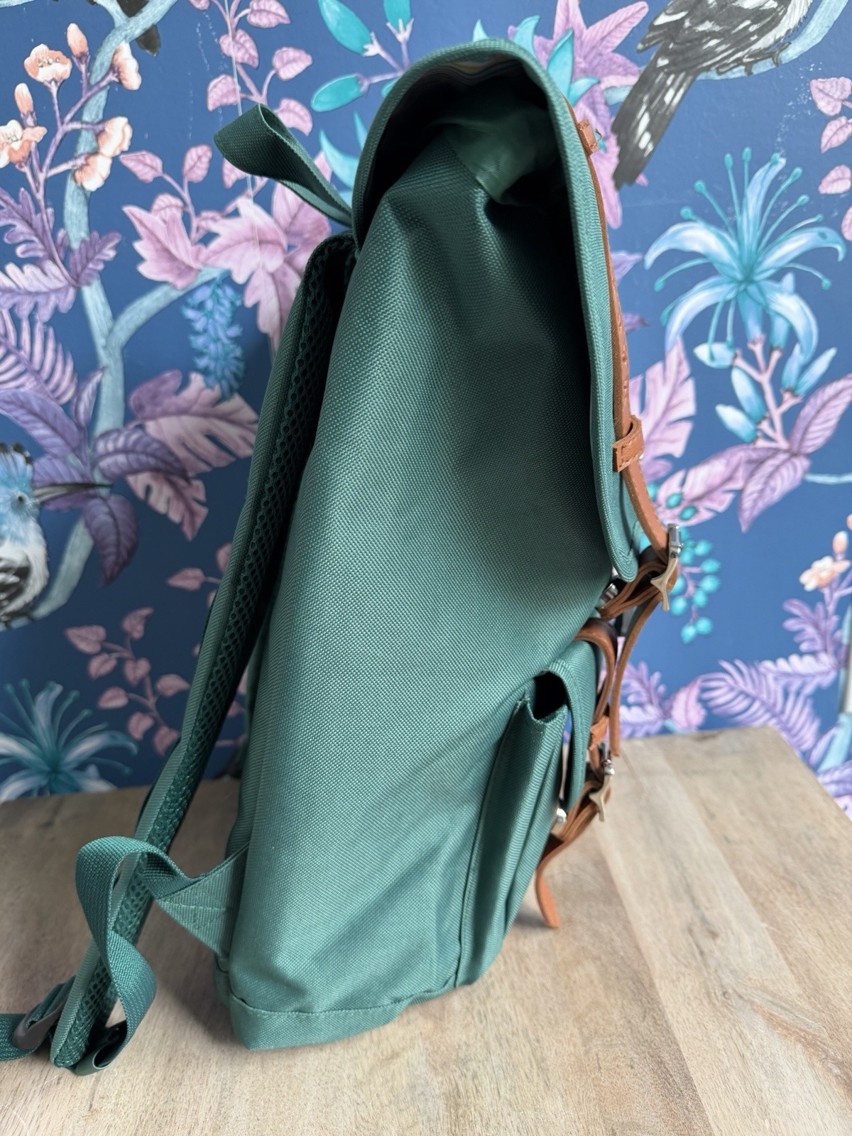 HERSCHEL LITTLE AMERICA BACKPACK Dark / Sea Green Brand New Marquis New No Tag