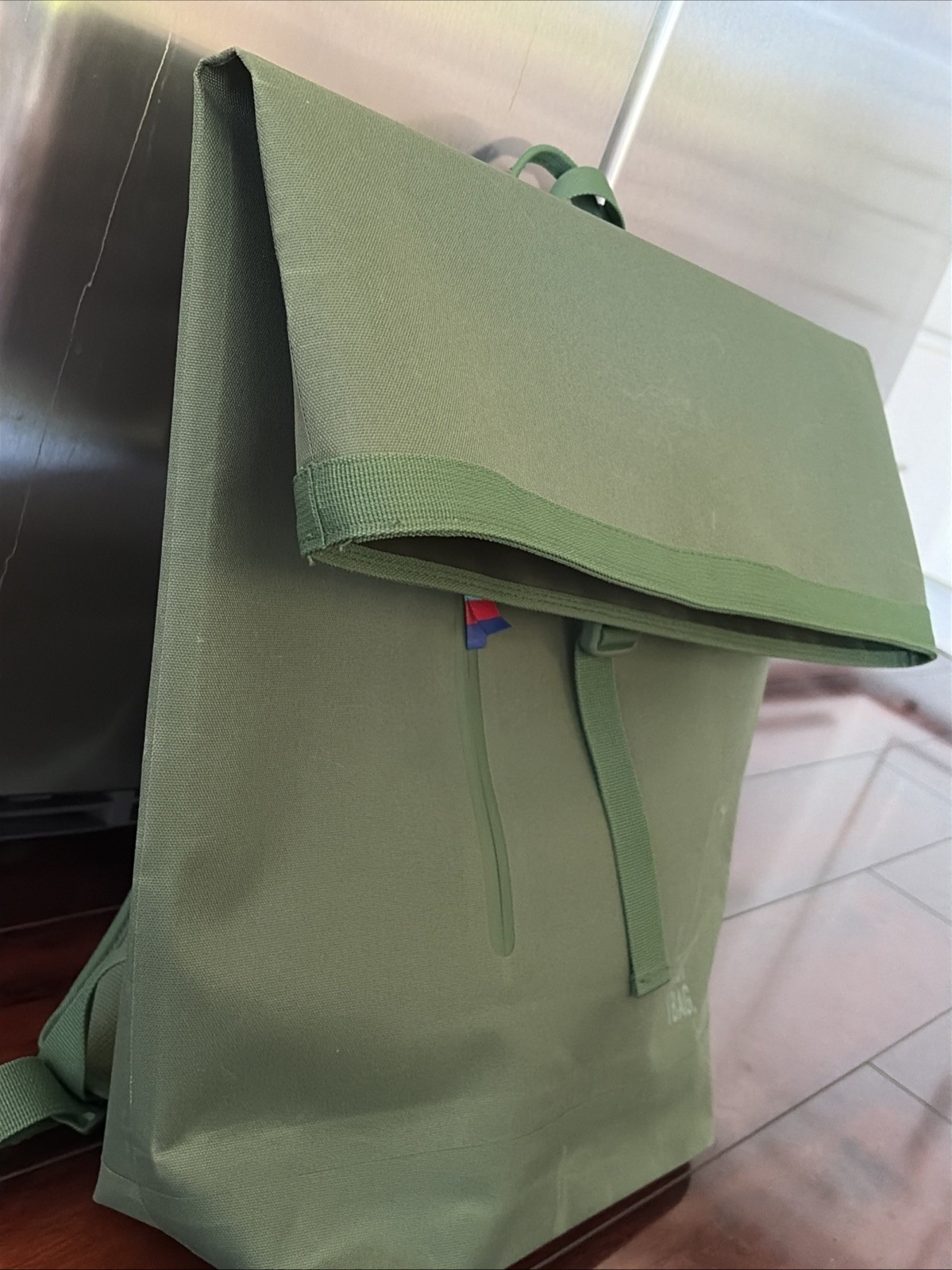 NEW GOT BAG Rolltop Water Resist Backpack w/ 15″ Laptop Compartment Eco Friendly