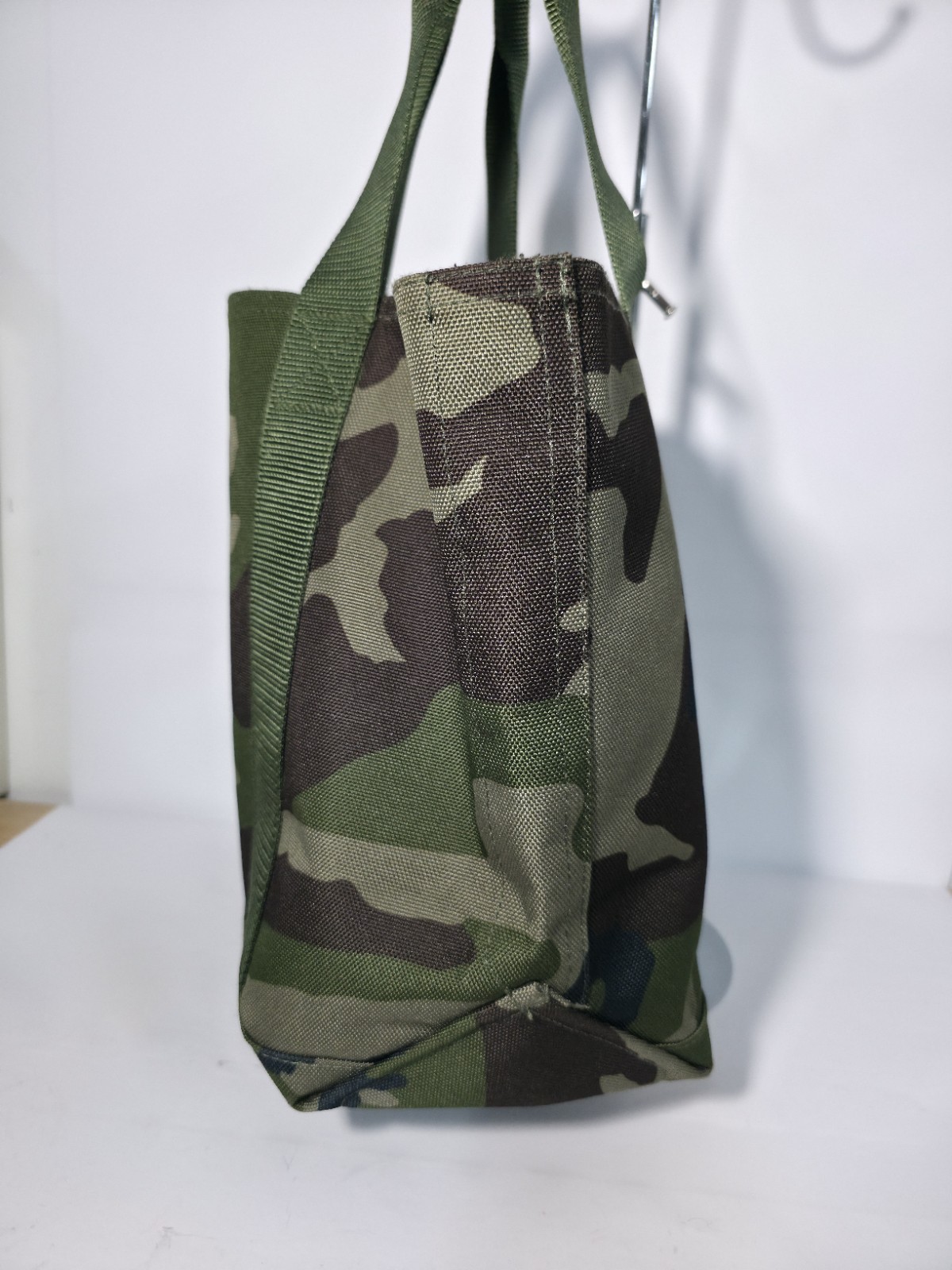 L.L Bean Hunter’s Tote Bag Shopper – Open Top – Green Camouflage Print (P3)