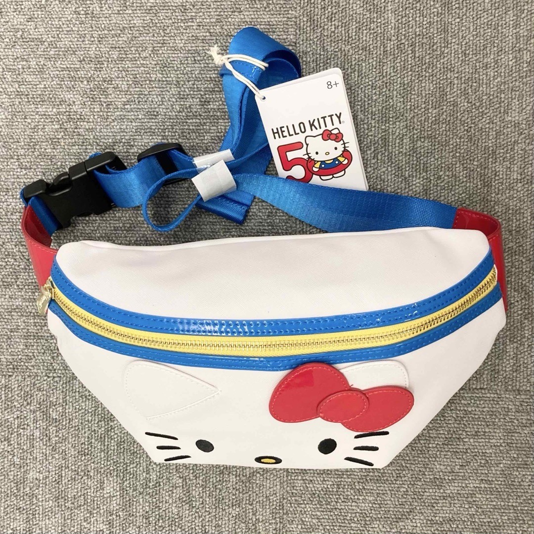 Hello Kitty 50Th Anniversary Body Bag Lounge Fly Sanrio Puroland