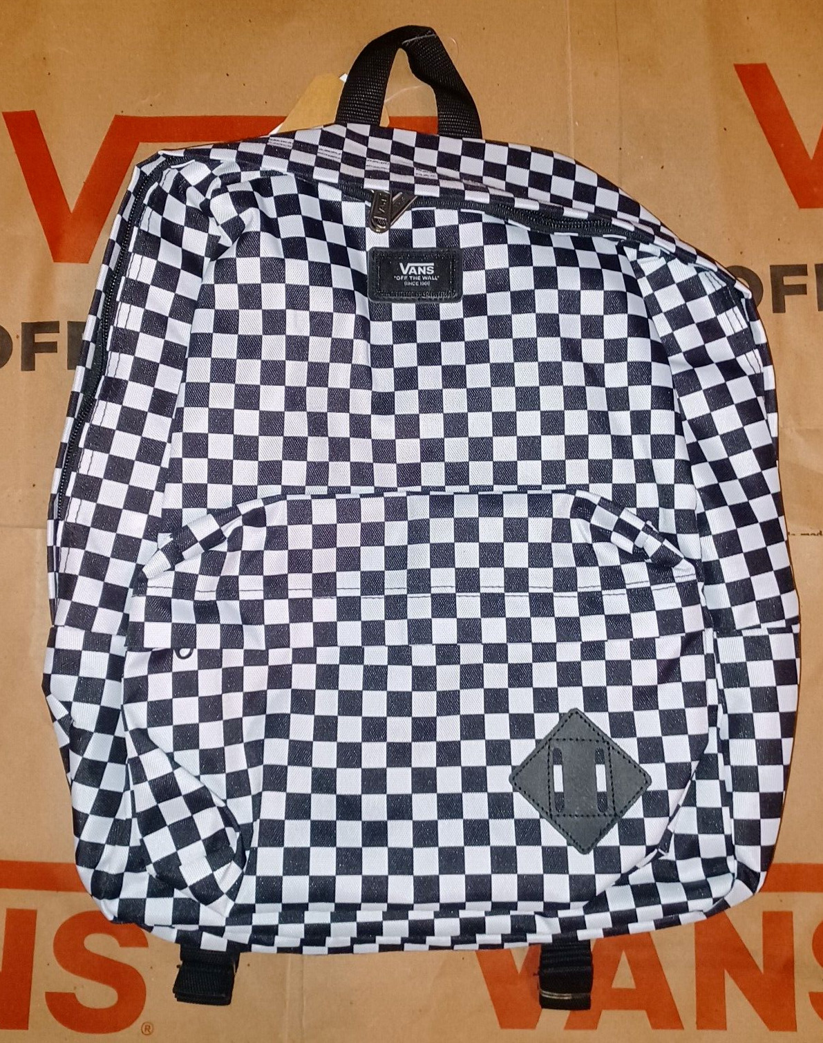 Vans Old Skool III 22L Checker BlackWhite Backpack Checkerboard Book bag
