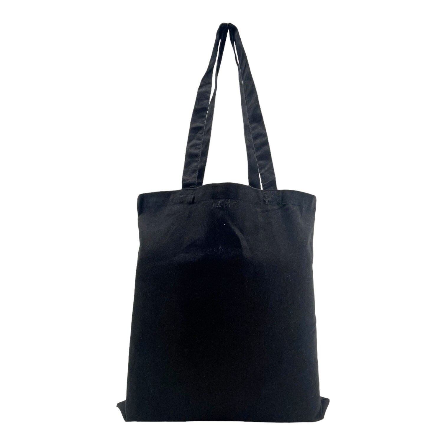MINISTRY The Mind Is A Terrible Thing Canvas Tote Bag Flat Gothic Skull BLACK