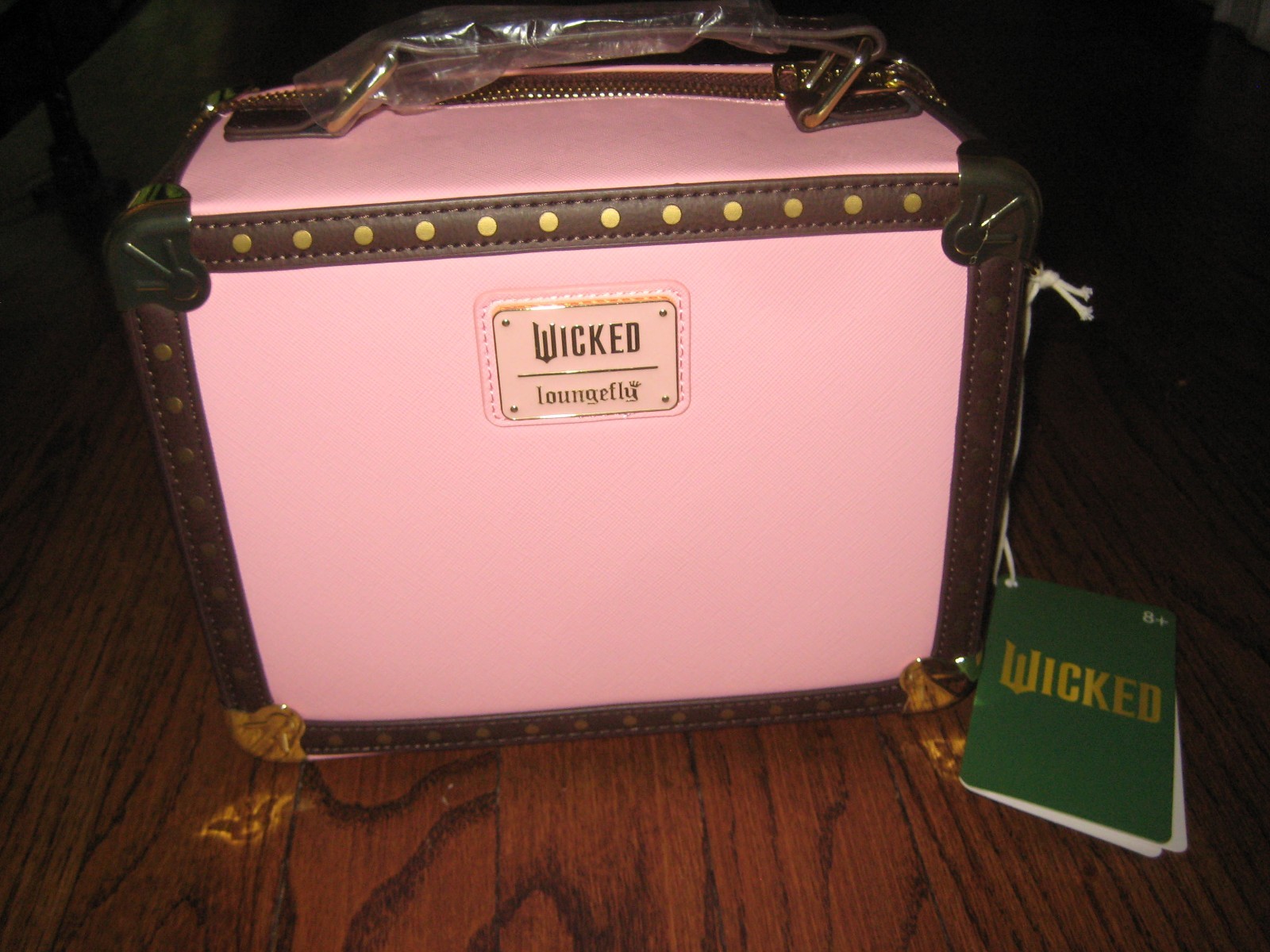 Loungefly Wicked Glinda’s Luggage Trunk Crossbody Bag New With Tags!