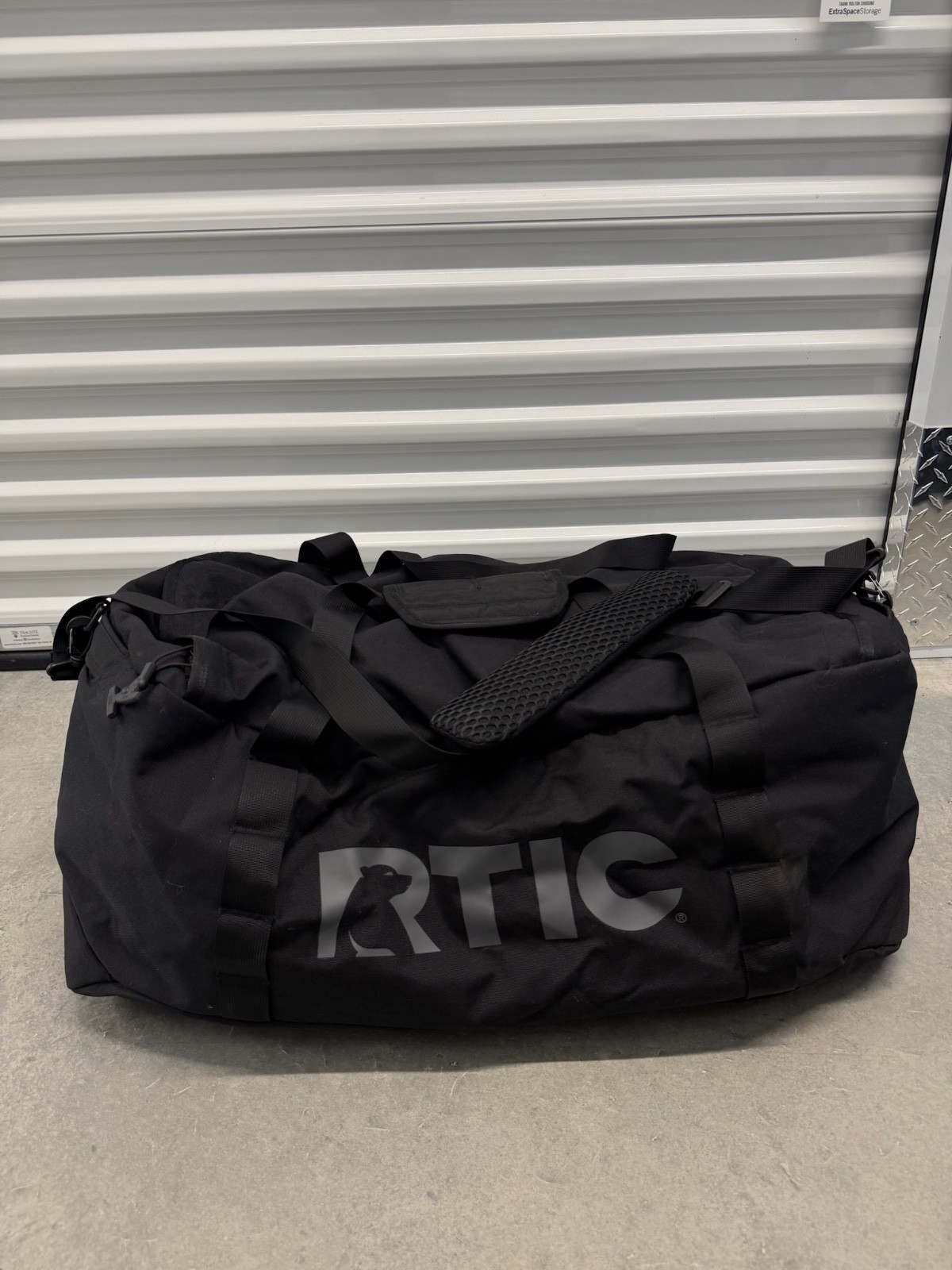 RTIC Outdoors Medium Carry On Structured Collapsible Duffel Bag – Black
