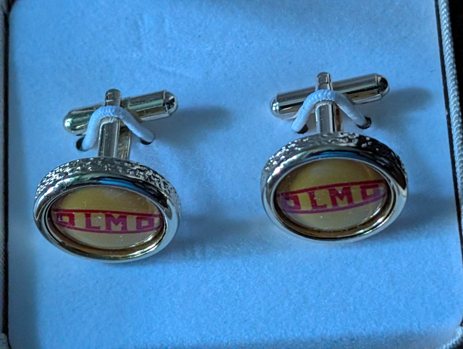 Rare / Vintage Olmo Bicycle Company Cufflinks + Stickers