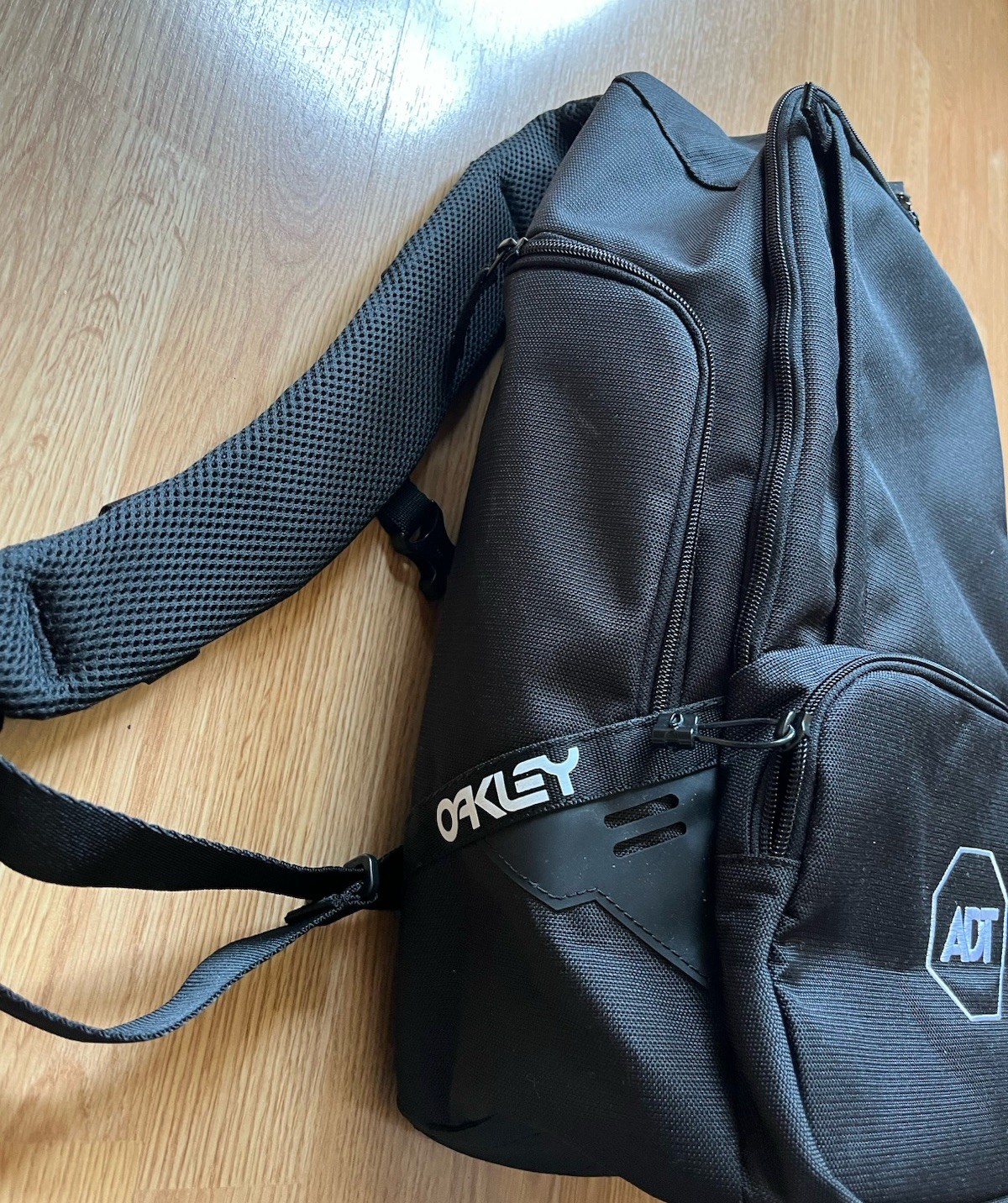 NEW! Oakley Black Backpack Laptop Bag with ADT Company Logo Nice!