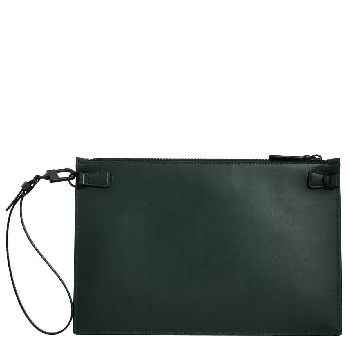 Montblanc Extreme 3.0 British Green Leather Pouch with Strap 129985