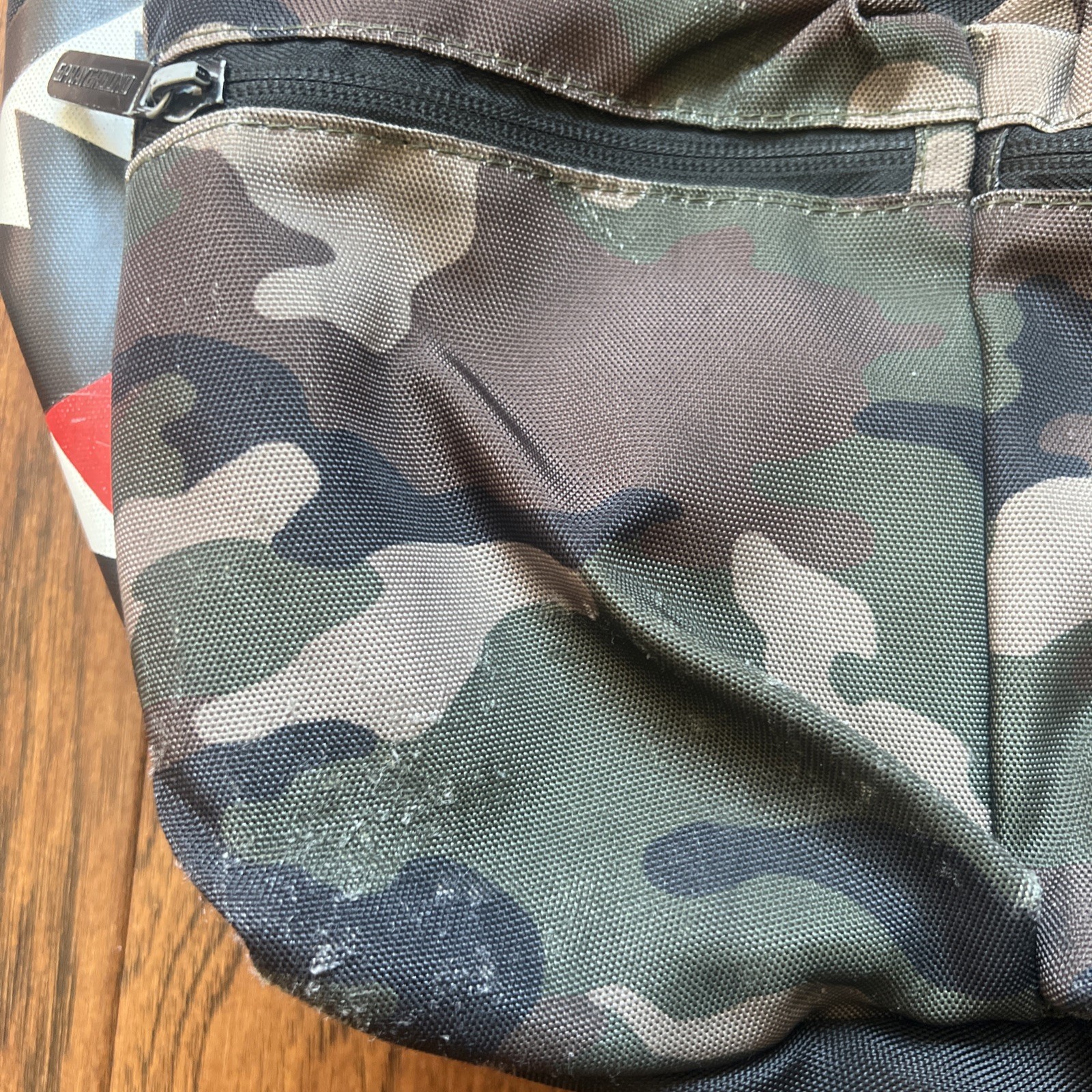 Sprayground Black/Camo Backpack