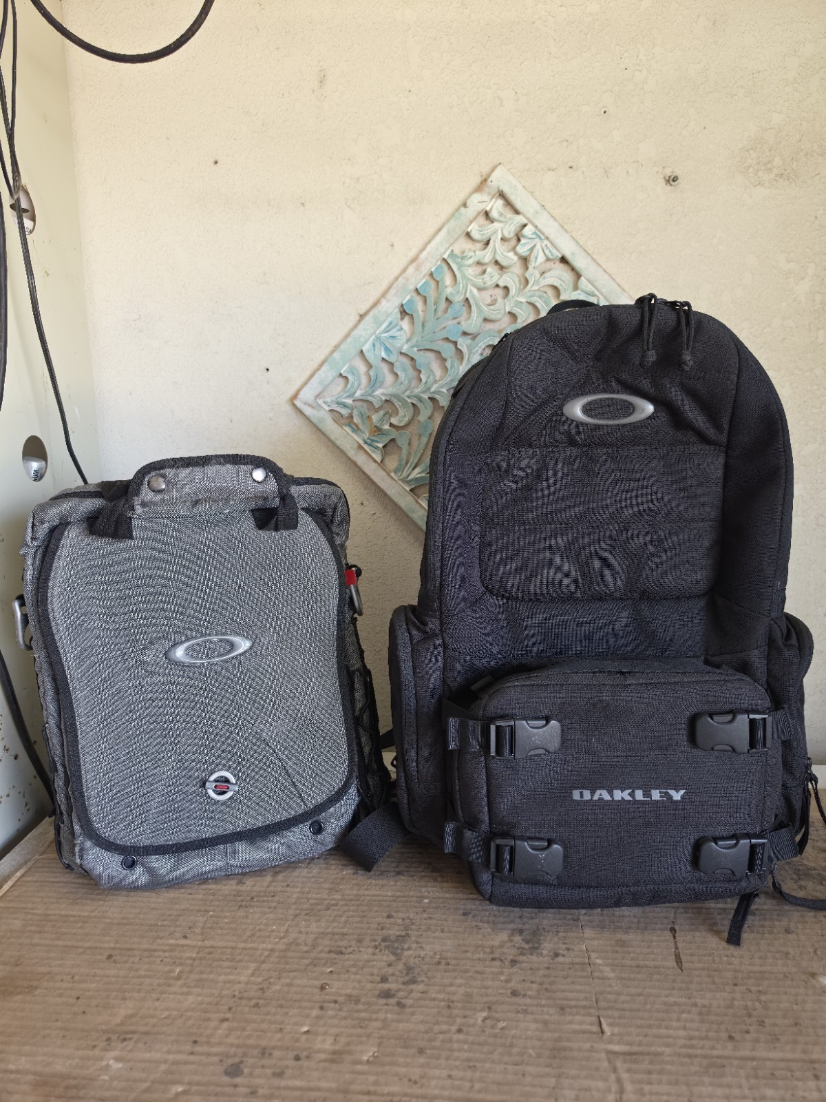 RARE OAKLEY Chamber Range Backpack Black Elite Special Forces Transport Day Pack