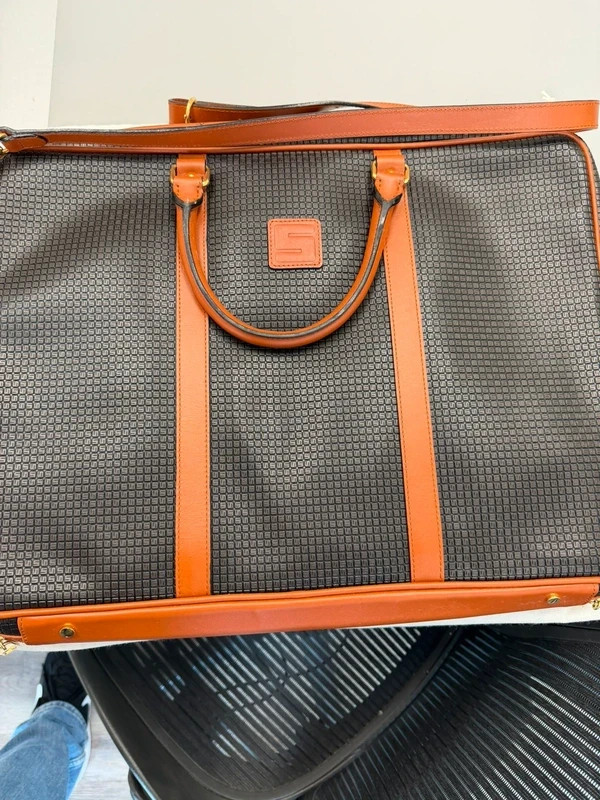 Stefano Serapian Attache With Shoulder Strap – Made in Italy Retails at $1,500