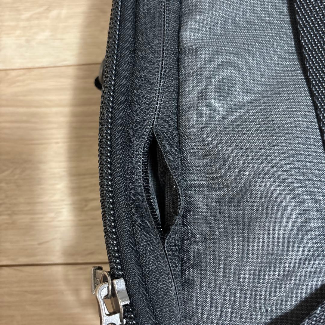 TUMI Gray Business Bag Backpack Nylon Material