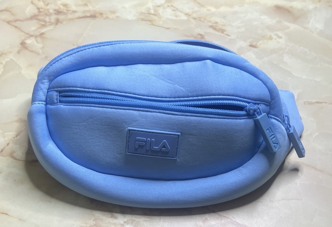 NWT Fila Fanny Pack light blue Brand New Made In Cambodia