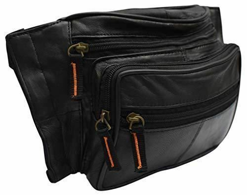 Black Tactical Pistol Concealment Fanny Pack CCW Concealed Carry Gun Pouch with