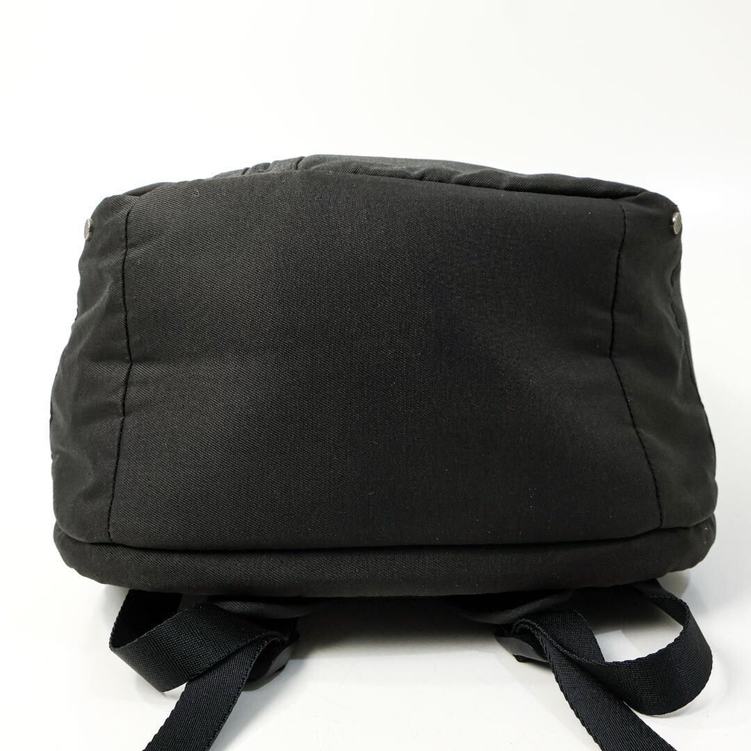 Tumi T-Tech 57585 Black Nylon Cotton Backpack Laptop Travel Bag Mens Zip Pocket