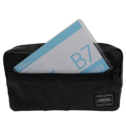 Yoshida Bag PORTER TACTICAL POUCH Black 654-07078 Made in JAPAN Polyester Nylon