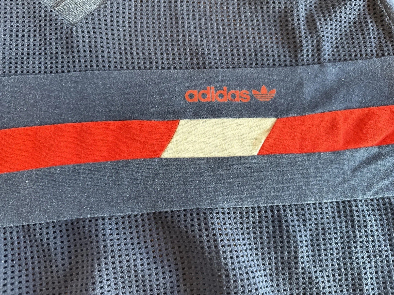 Adidas Mesh Vintage 80S 90S T-Shirt Men’s Size XL