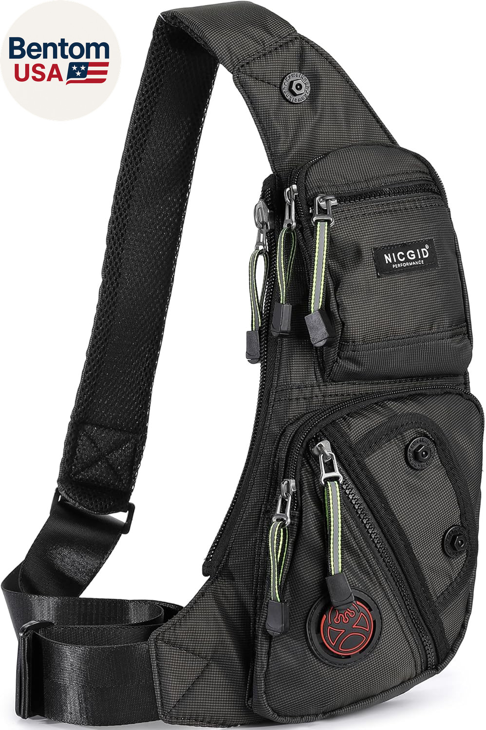 Sling Bag Chest Shoulder Backpack Crossbody Bags Casual Daypack for Men Women