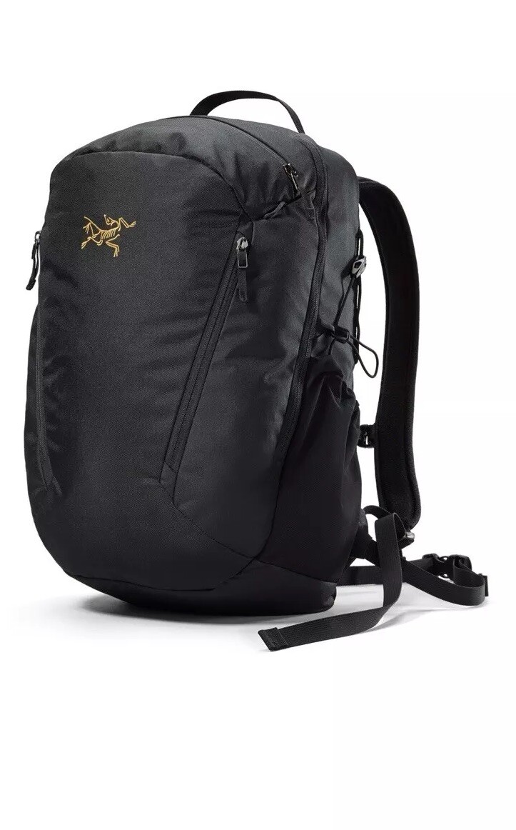 Arc’teryx Backpack Mantis 26 Backpack Black Gold Logo 26 Litre Backpack Rare