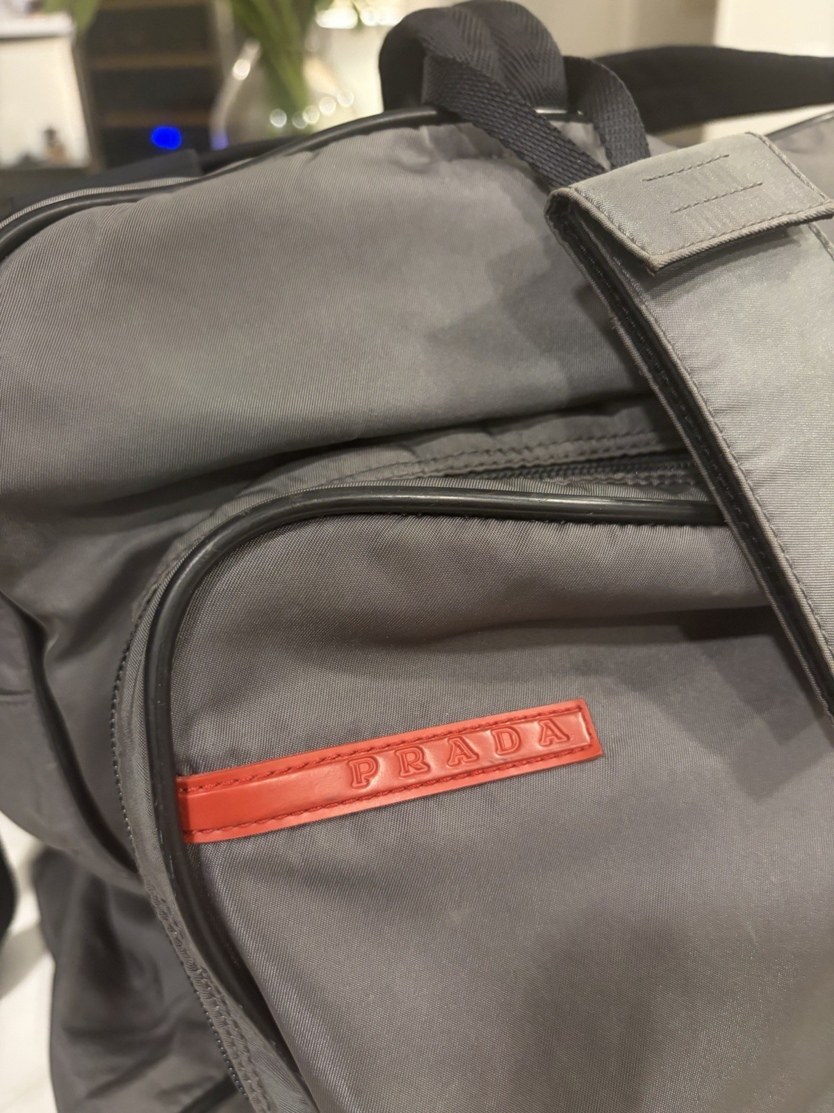 Prada Linea Rossa Sport Holdall Bag
