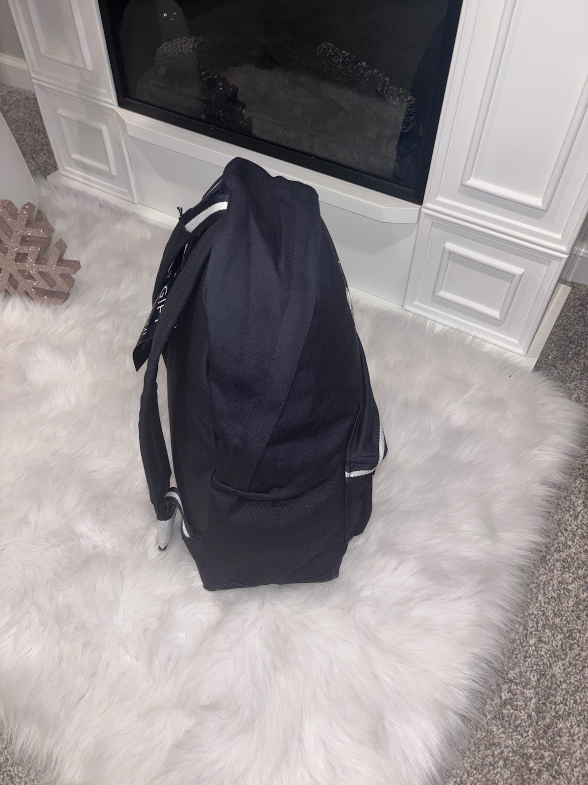 RALPH LAUREN Polo Backpack Dark Blue School Gym Weekender Overnight Hiking Bag
