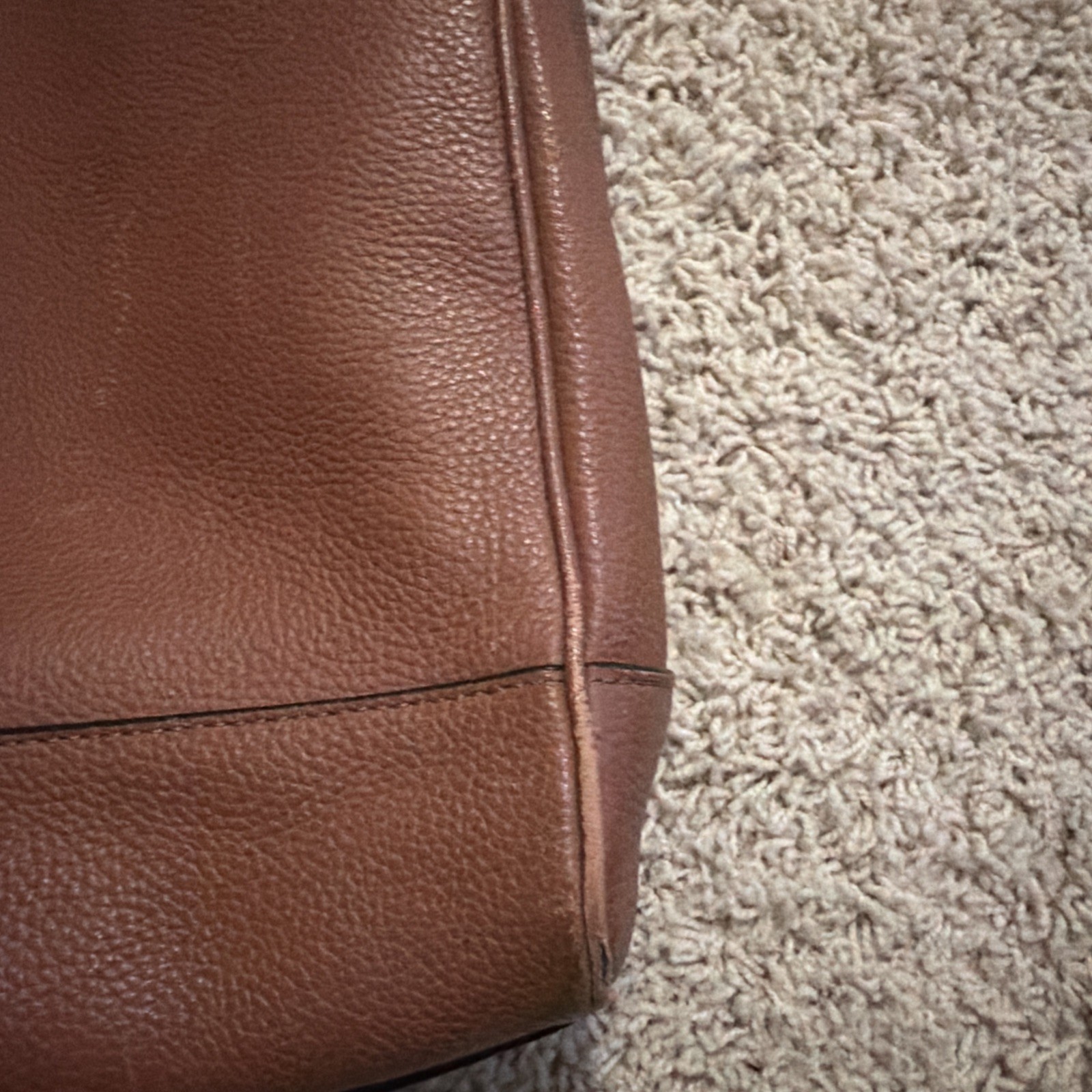 Coach Hudson Saddle Pebbled Leather Messenger Bag