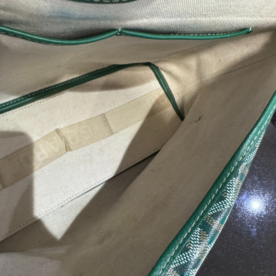 Goyard Capetien Messenger Bag Green