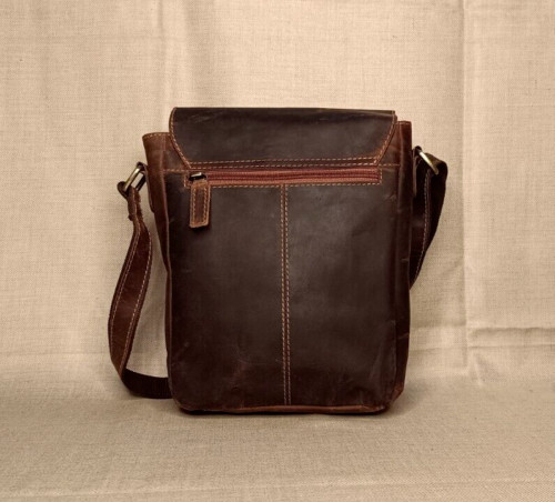 9 In Crossbody Messenger Bag Buffalo Leather Purse Satchel Handbag Sling Bags