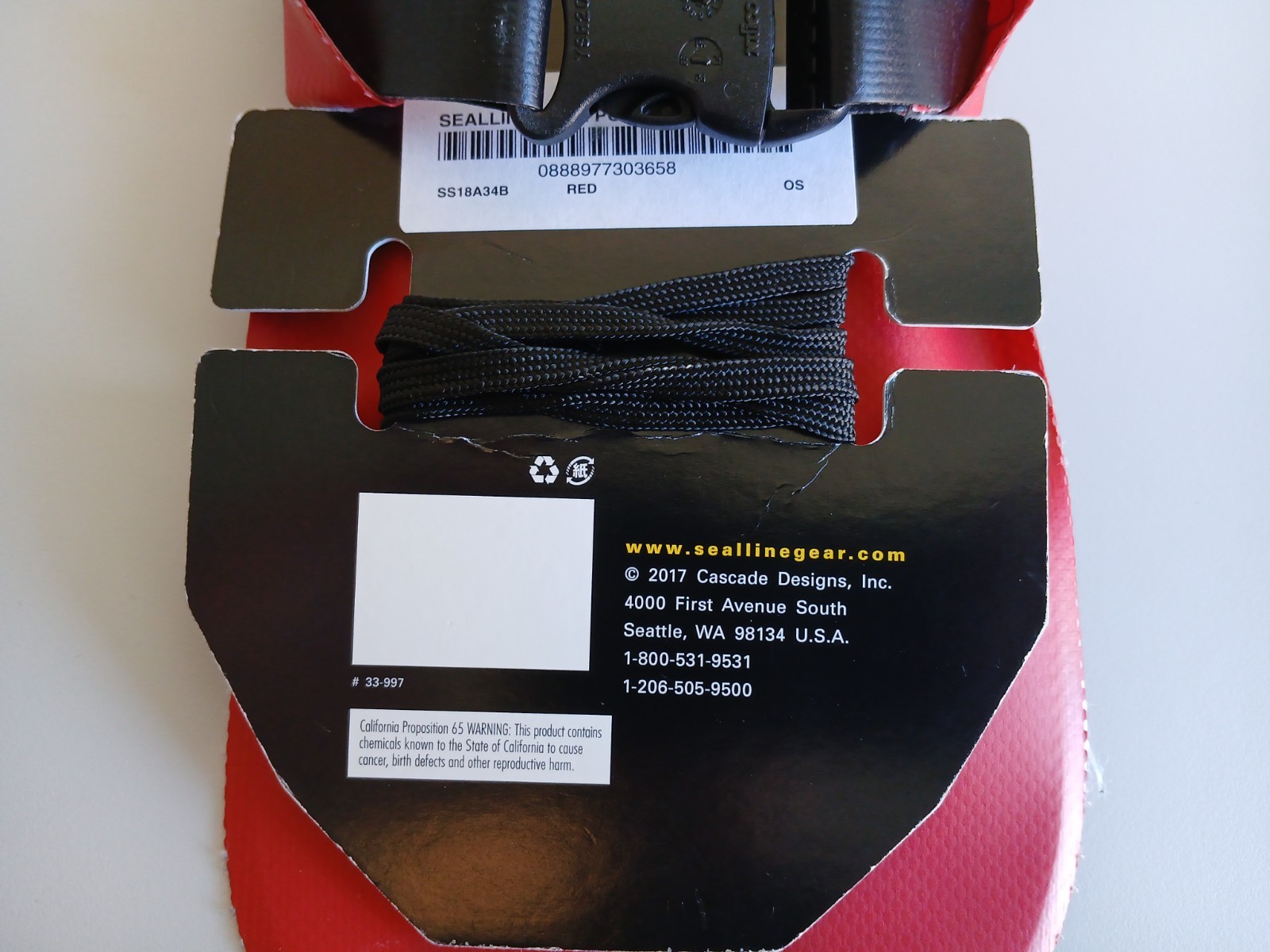 Supreme SealLine See Pouch Large Red Waterproof Personal Pouch SS18 Brand New