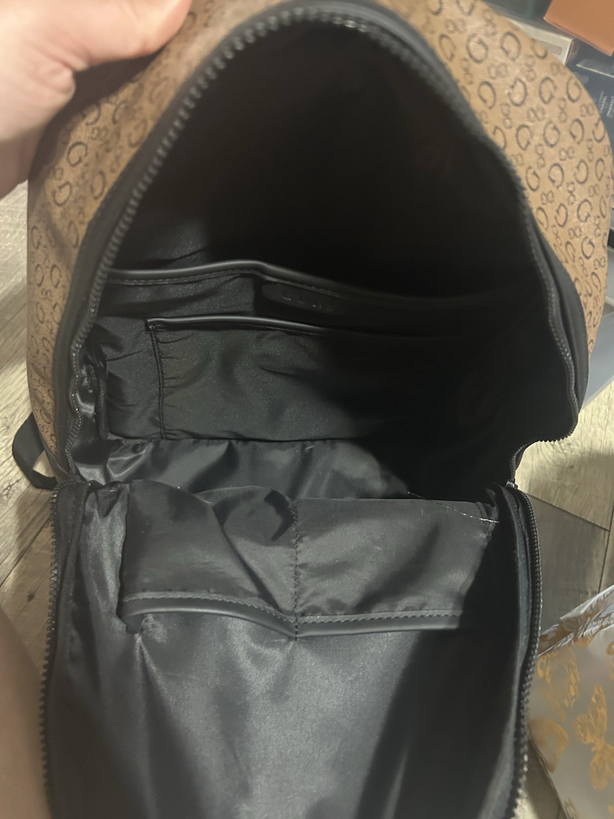 Guess SG882798 Walnut Insignia Backpack | NWOT
