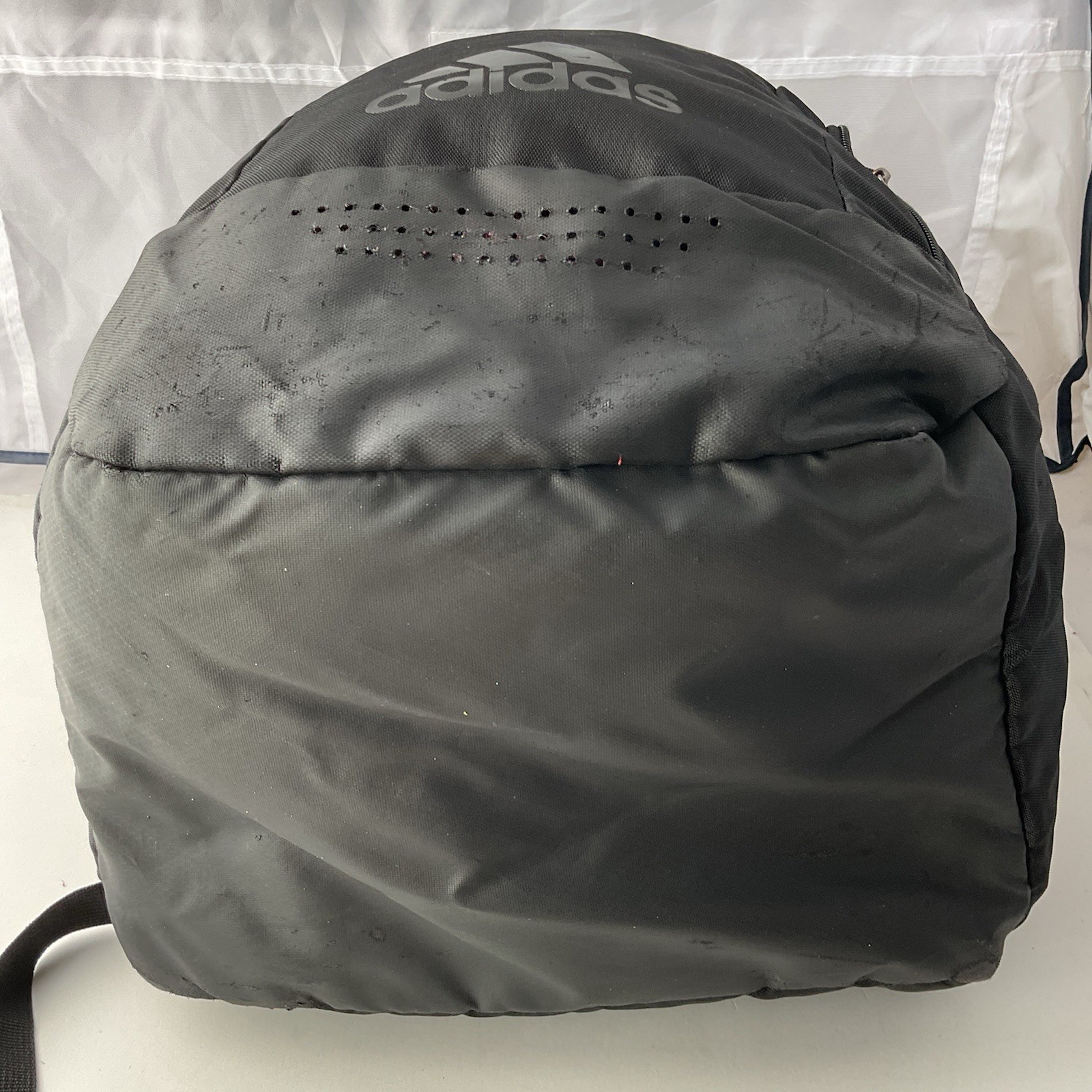 Adidas Triple Black Defender Team Unisex 20″ Backpack With Vented Shoe Pocket