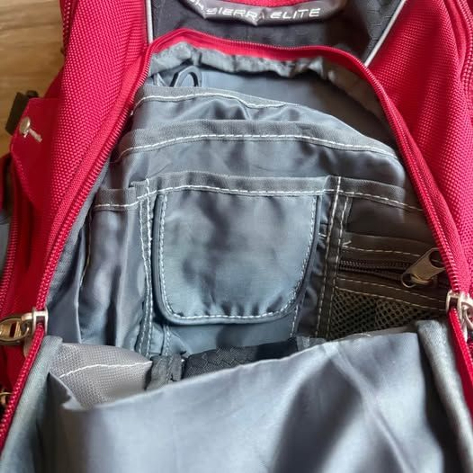 High Sierra Elite Backpack Red