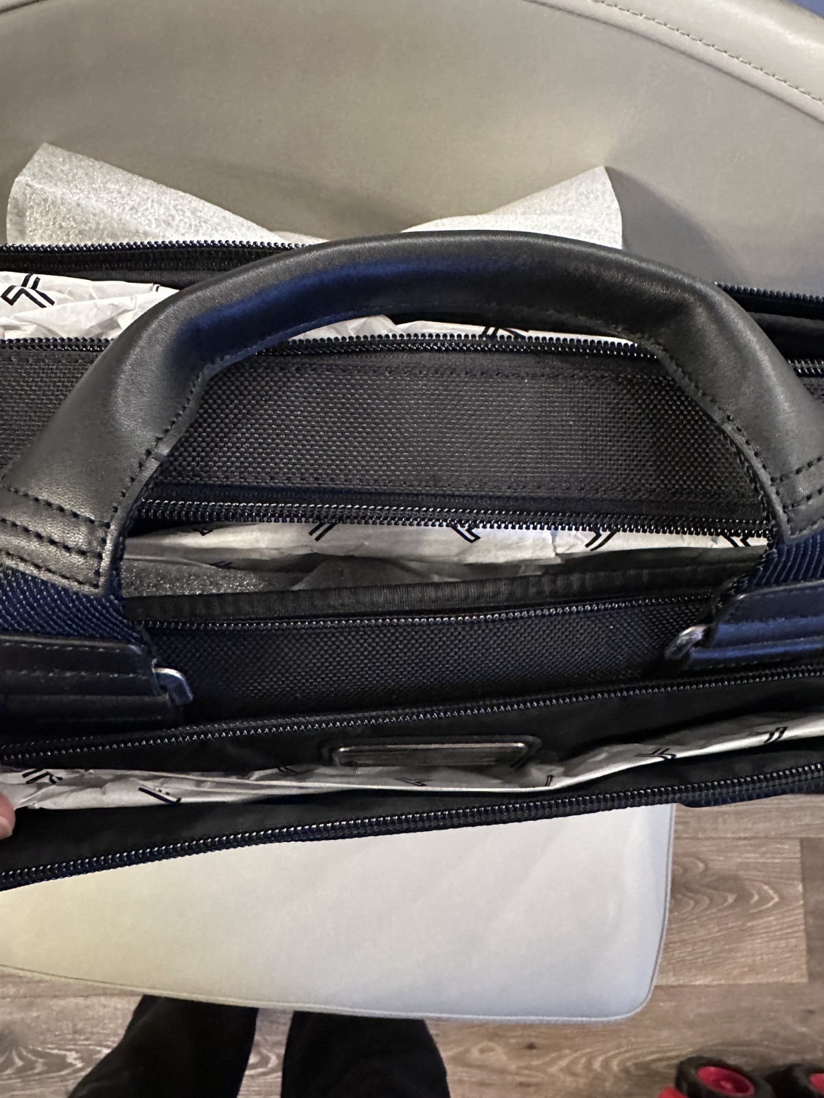 *Brand New* Tumi ‘Edward’ 16″ Briefcase Laptop Bag Ballistic Nylon