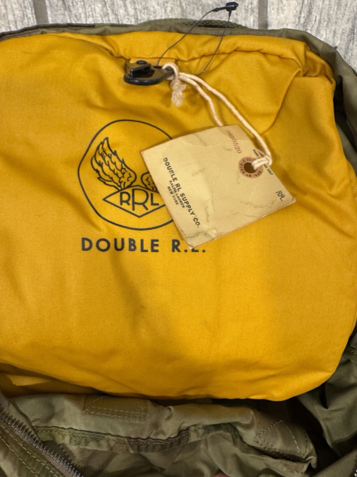 Double RL Vintage Duffle Canvas Leather Weekender Safari Field Bag