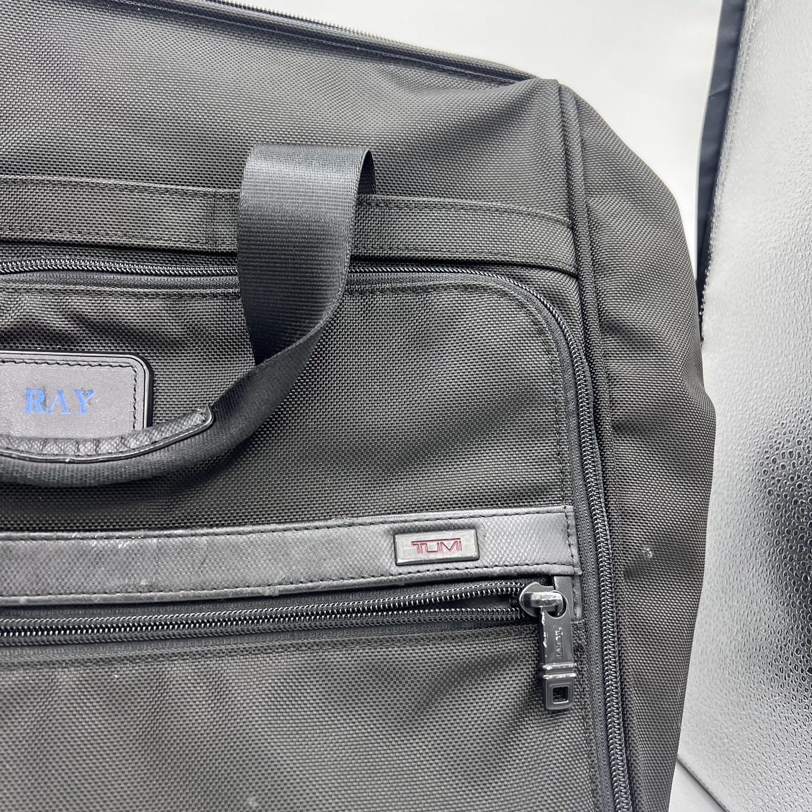 Tumi Alpha 2 Black 2-Way Framed Soft Duffel Bag
