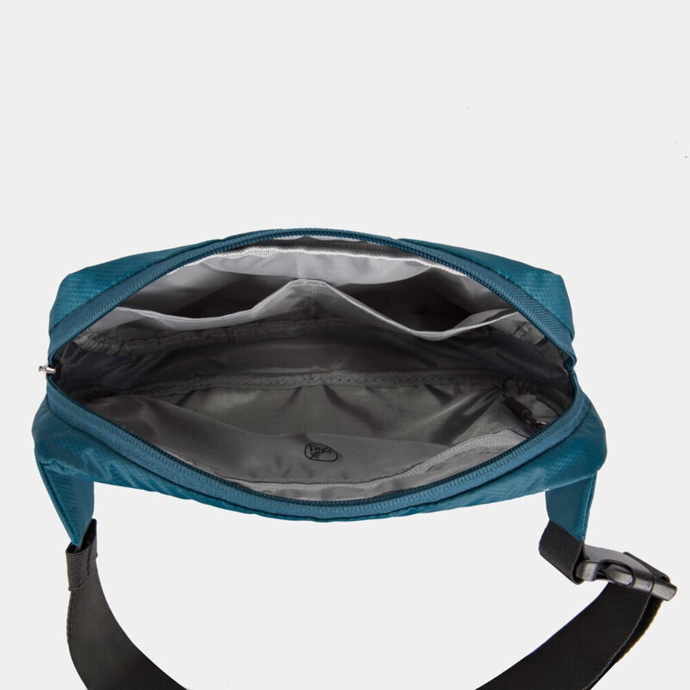 Travelon World Travel Essentials Convertible Sling/Waist Pack – Peacock Teal