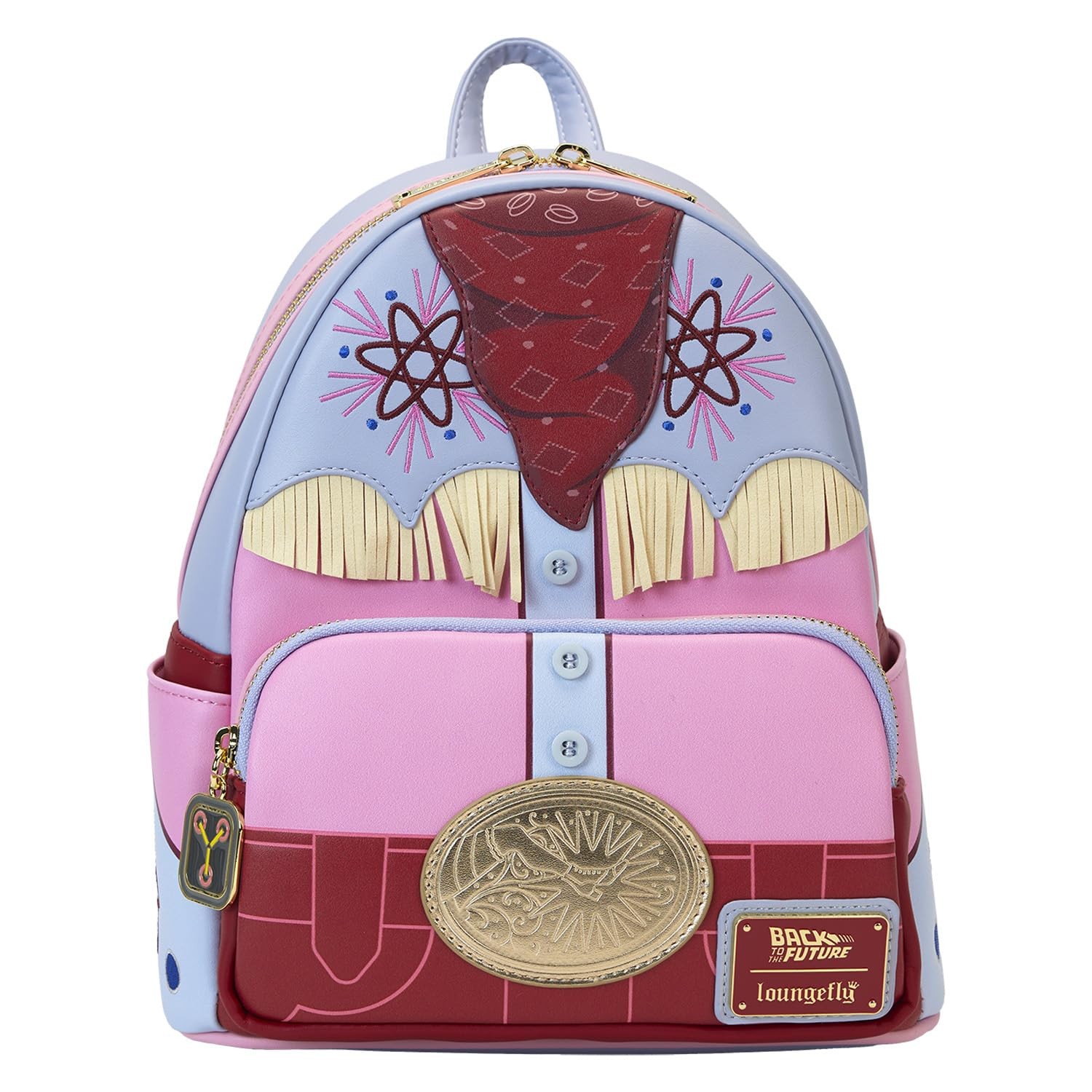 Loungefly Universal Back to The Future 40th Anniversary Mini Backpack