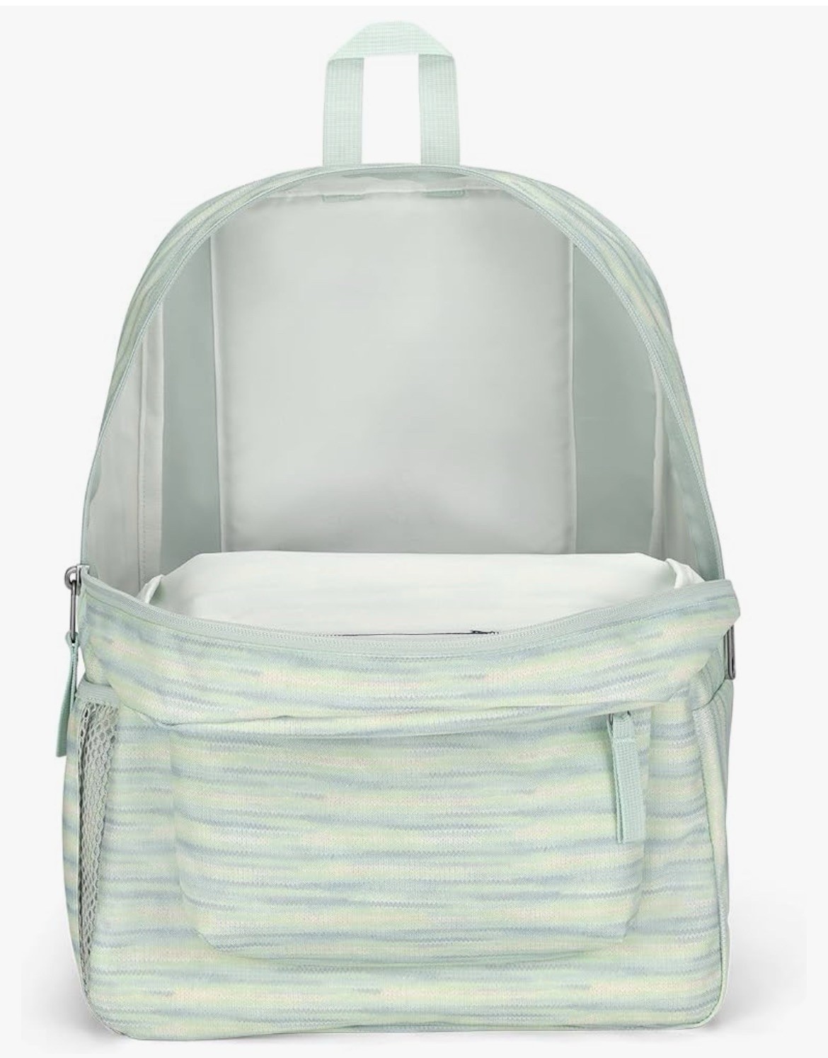 NWT JANSPORT CROSS TOWN BACKPACK- SPACE DYE FRESH MINT