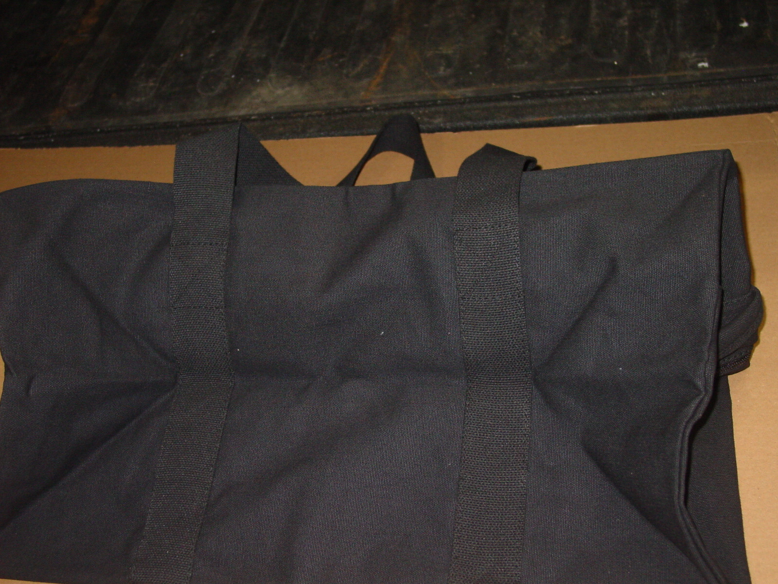 US ARMY AIR FORCE Canvas Parachute Cargo Bag 24″x15″x13″ Twin Handle Duffle Bag.