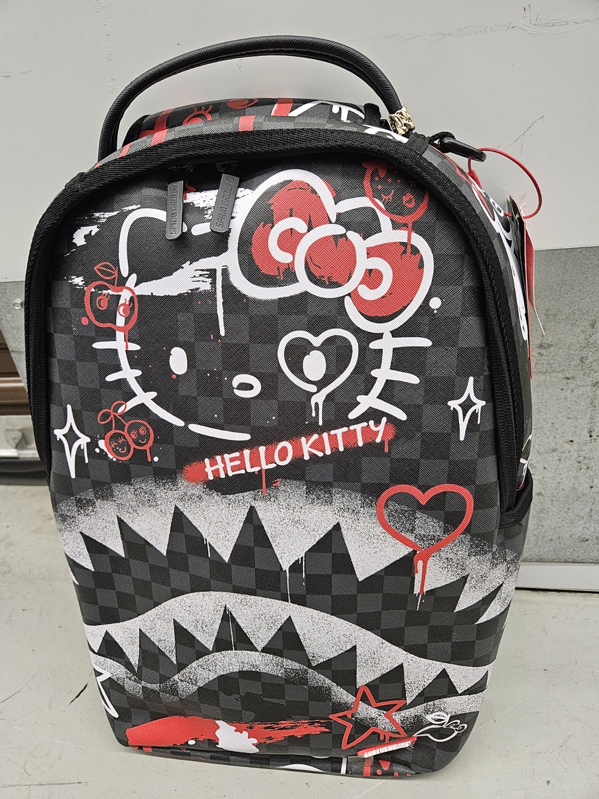 SPRAYGROUND HELLO KITTY OFFICIAL COLLAB – FRESH PAINT BACKPACK LIMITED SOLD OUT
