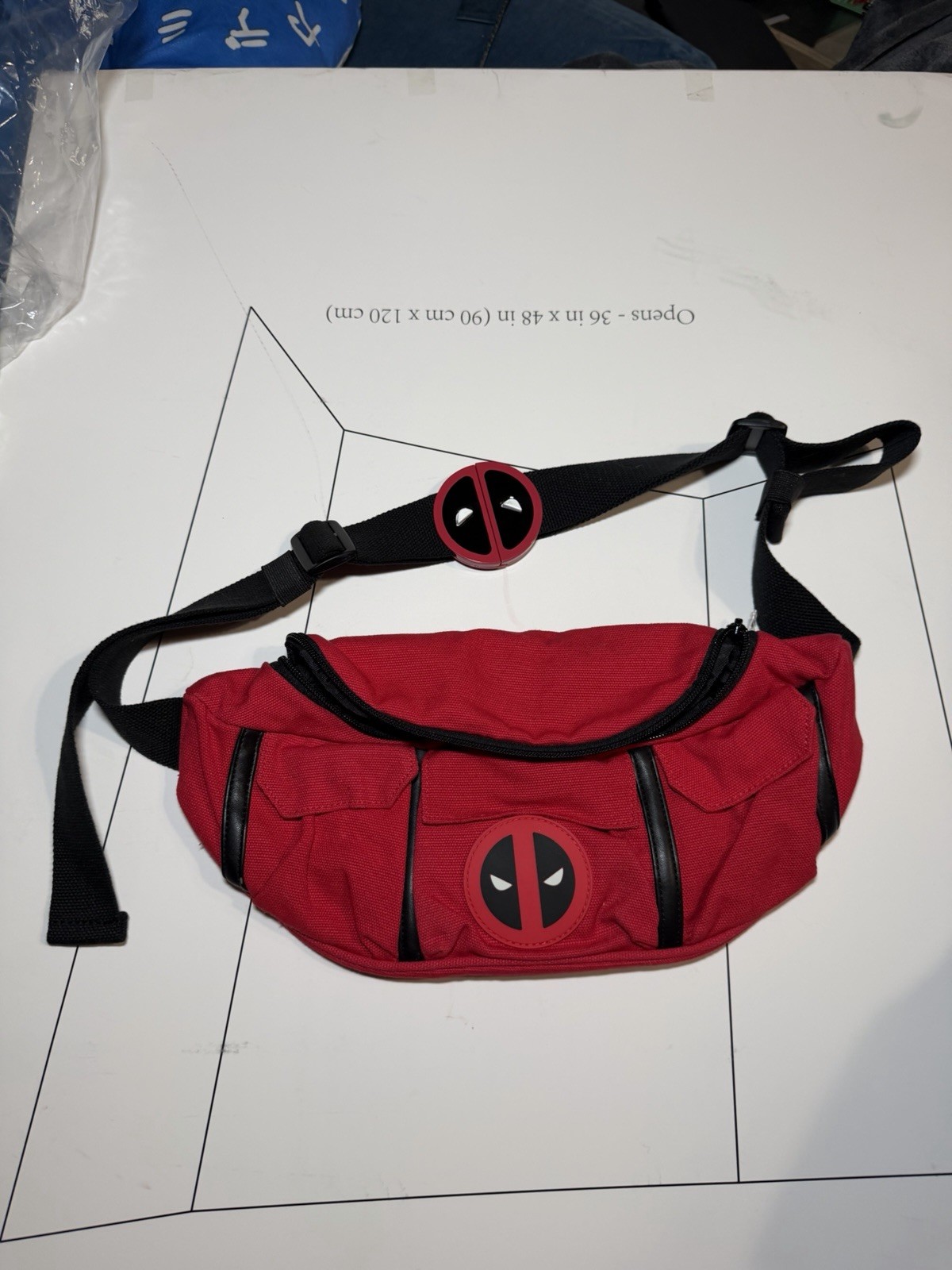 Deadpool Hockey Jersey & Fanny Pack