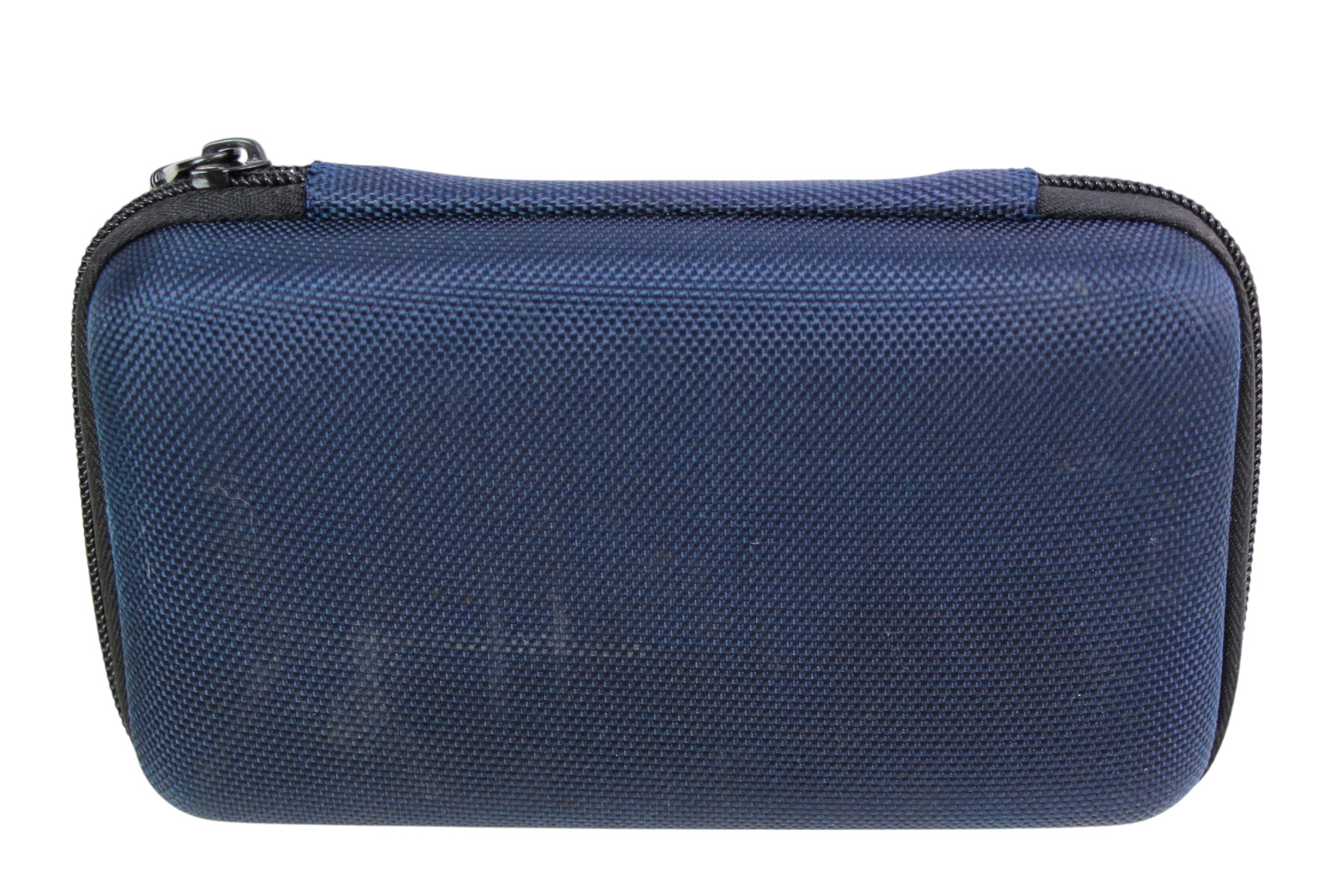Tumi For Delta BLUE HARD SHELL ZIP AROUND CASE TOILETRY TRAVEL BAG EMPTY