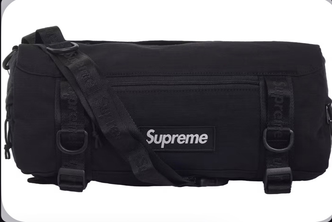 Supreme Utility Bag (SS25) Black New Factory Sealed Authentic Cordura