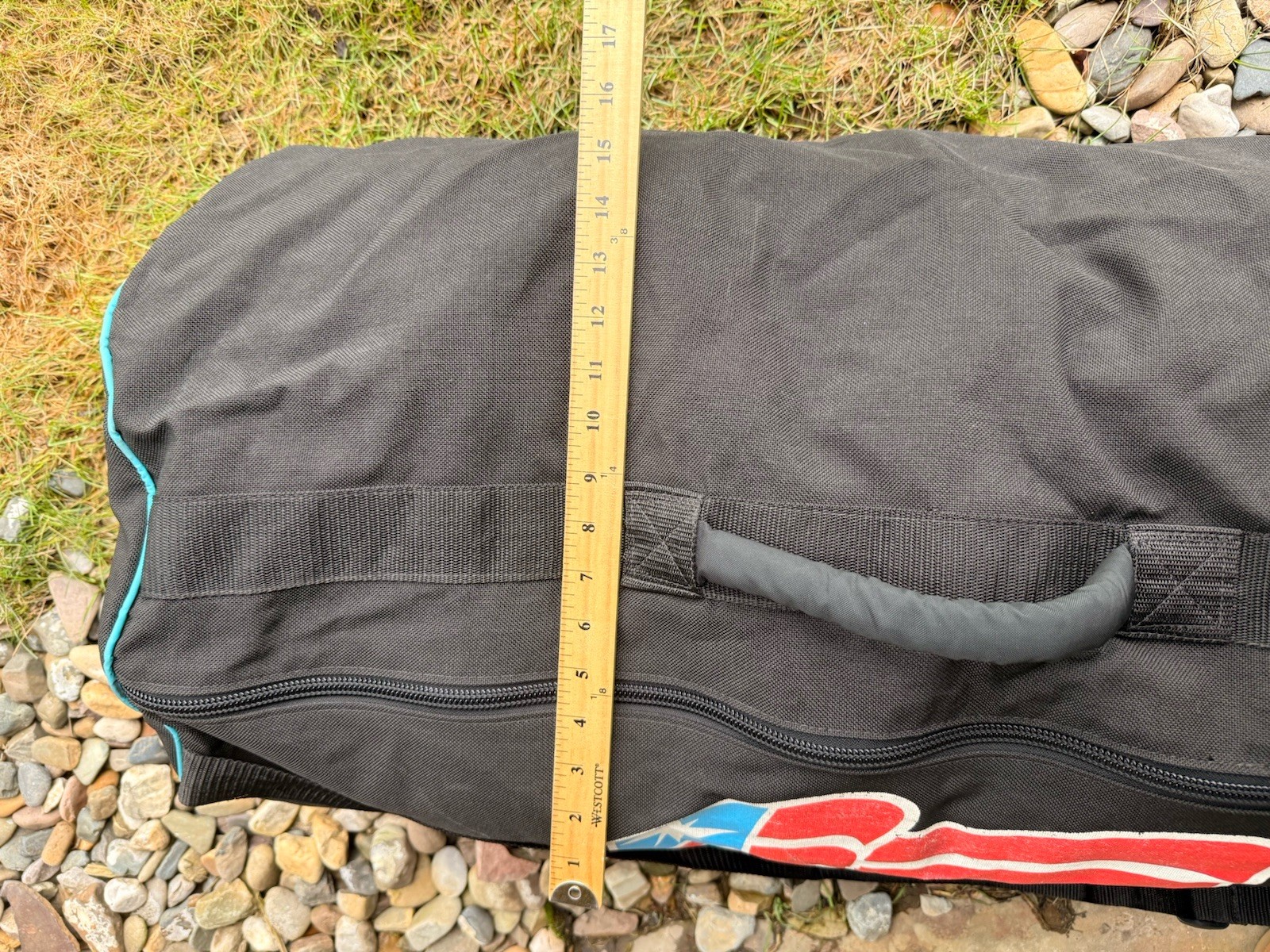 VTG Polaris Duffle Canvas Bag Snowmobile ATV Equipment Gym Carry Gear Bag